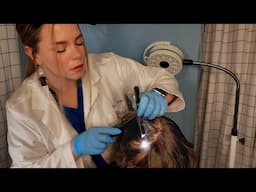 ASMR Dermatologist Scalp Exam & Lice Check | POV & Real Person