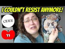 GIVING IN TO TEMPTATION | Finally Trying CIDER Clothing (PLUS SIZE TRY-ON HAUL)!!!