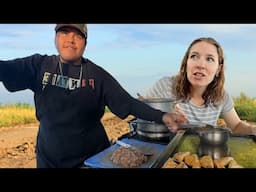 Americans vs Mexican Street Food 🇲🇽 (talking to locals)