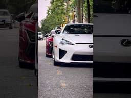 Lexus LFA in Barcelona! Parked in a hotel