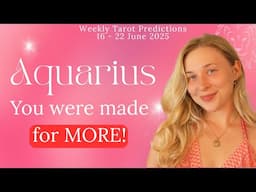 Aquarius | Made For The THRONE! Forgiveness & Strength | June Tarot Predictions 2025