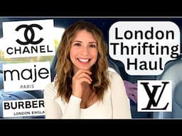 DESIGNER Thrift Shopping in England | Second Hand | MOST EXPENSIVE AREA