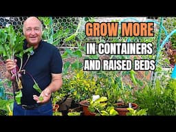 Raised Bed & Container Garden Update – What We’re Harvesting & Planting Now!