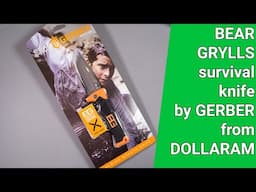 Dollarsote Miracle: Bear Grylls survival knife !