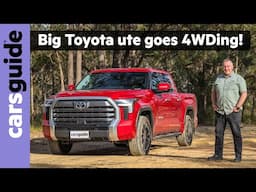 Off-road test! Toyota Tundra hybrid 2025 review: Limited | Is the new Ram 1500 rival a good 4WD?