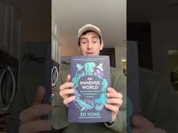 Book Recommendation: “An Immense World” by Ed Yong (Nonfiction, Wildlife)