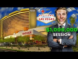 I Gambled $1,000,000 in this INSANE Session at the Red Rock Casino in Vegas!