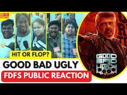 Good Bad Ugly Public Reaction | Good Bad Ugly FDFS Review | Ajith Kumar | Trisha | Adhik | SoSouth