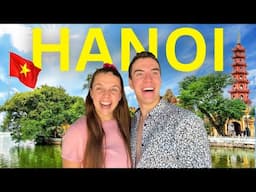 First Time in VIETNAM! 🇻🇳 (not what we expected) - Hanoi Vlog