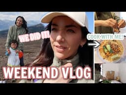 WE DID IT! | FAMILY WEEKEND VLOG | HELLO FRESH COOK WITH ME | EILIDH WELLS AD