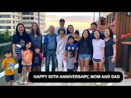 CELEBRATING MY PARENTS 50TH WEDDING ANNIVERSARY//Waikiki Staycation
