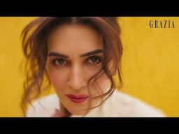 Grazia India x Kriti Sanon: Fun Behind the Scenes from april cover