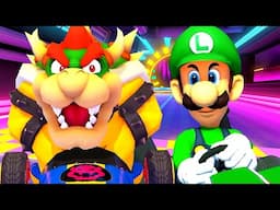 Mario Kart 8 Deluxe - 150cc Turnip Cup Grand Prix (Bowser Gameplay)