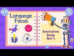 Ep44 - Punctuation Recap Part 1 | Language Focus for Kindergarten | EYFS
