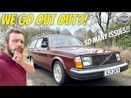 Will this car ever see the road? So many issues! - Abandoned Volvo 240