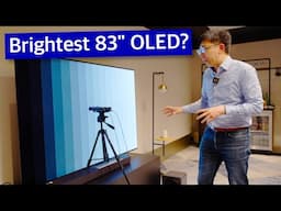 The Only 83-inch RGB Tandem OLED TV not Made by LG [𝗙𝗜𝗥𝗦𝗧 𝗟𝗢𝗢𝗞]