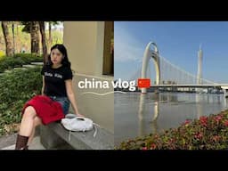 Life in China | reunited with my parents, daily life in guangzhou, shopping & eating