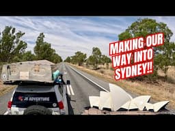 Caravanning our Way into Sydney! And Riverside Free Camping in Yass!