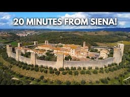Tuscany Day Trip from Siena to Monteriggioni, Italy! 🇮🇹