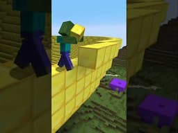 PvZ Zombies Build GIANT PAC-MAN! Epicardio!  #minecraft #peashooter #wintermelon
