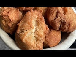 How to make Sweet condensed milk buns. Fried sweet buns.