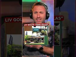 LIV Golf debuts "Team Villas" for tournaments #golf #sports #livgolf