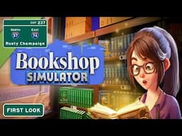 STEAM NEXT FEST - Let's Play the Demo for Bookshop Simulator!