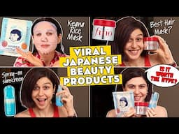 Trying Viral Japanese Beauty Products!||Is It Worth The Hype?