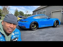 FIRST DRIVE IN THE NEW PORSCHE 911 GT3! (SHARK BLUE 992.1)