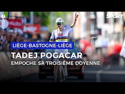 Tadej Pogacar s'offre son troisième Liège-Bastogne-Liège | Résumé