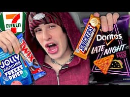 Trying NEW 7Eleven Snacks!