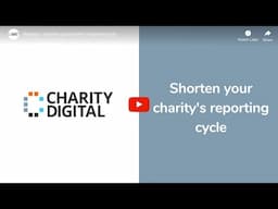 Shorten your charity's reporting cycle