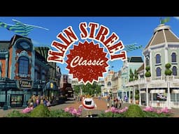 It took 42,000 pieces to build this classic Main Street! Planet Coaster 2