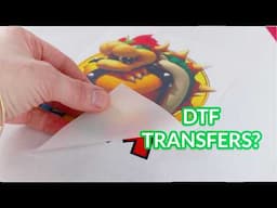How to use DTF (Direct to Film) Transfers