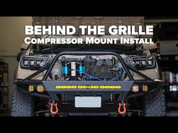 Install Instructions for R4T Behind Grille Air Compressor Mount for the 3rd gen Tacoma (2016-2023)