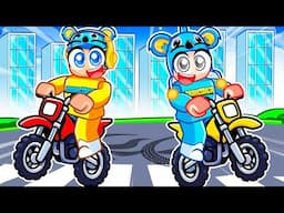 MANOBRAS de MOTO na RUA no Roblox MotoUrbana - Brancoala Games