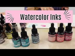 NEW Watercolor Inks from Penny Black; Revealed at Creativation