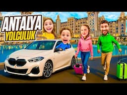 KUZEY ELİF 24 SAAT ANTALYA TATİL YOLCULUK VLOG !! YOLUMUZU KAYBETTİK ?!