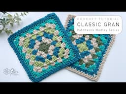 Classic Gran Crochet Square for Patchwork Medley Blanket