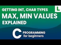 Int, Char Data Type limits | max and minimum values in C Programming Language