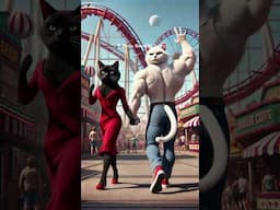 Pregnant Mom Pushed Off Roller Coaster — 10 Years Later, Daughter Strikes Back! #cat #ai #catlovers