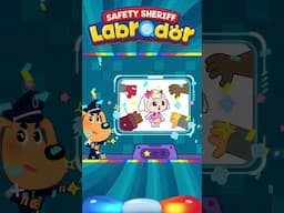 Sheriff Labrador Safety Tip #20 - Never touch others without their permission | BabyBus Games