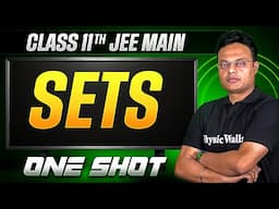 MANZIL Comeback: SETS in 1 Shot | All Concepts + PYQs | JEE Main