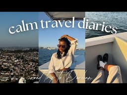 road trip to durban | boat cruise, scenic views, museum visits, good food & the calm of it all🤍