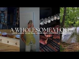 SUMMER VLOG: beer tasting, SHEIN vacation try on haul, nature walks & home cooked meals