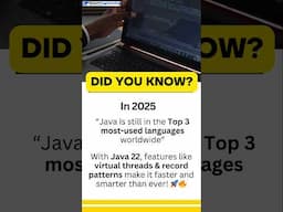 Did You Know This Java Fact Earlier? #java #javafacts #shorts #coding #2025 #viralvideo #daily