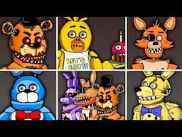 THE BEST SERIES of FNAF ANIMATRONICS | Freddy | Chica | Bonnie | Foxy | Toonz Animation