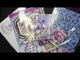 Hunkydory Crafts Tranquil Gardens Card Tutorial! Simple A2 Card with a Little Decoupage Layering!