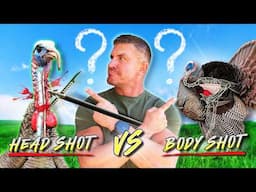Archery Head Shot or Body Shot? 🤯 Turkey Shot Placement | BEAST Decap Broadhead |