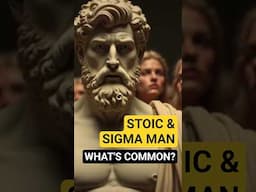 Stoic & Sigma man - what is common when in terms of attracting women #psychology #motivation #dating